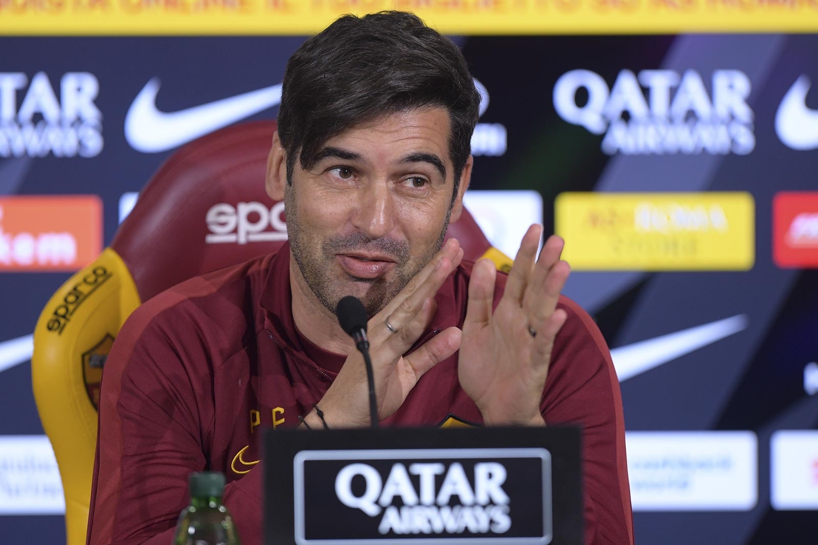 Imagen tomada de la cuenta de Twitter de la Roma