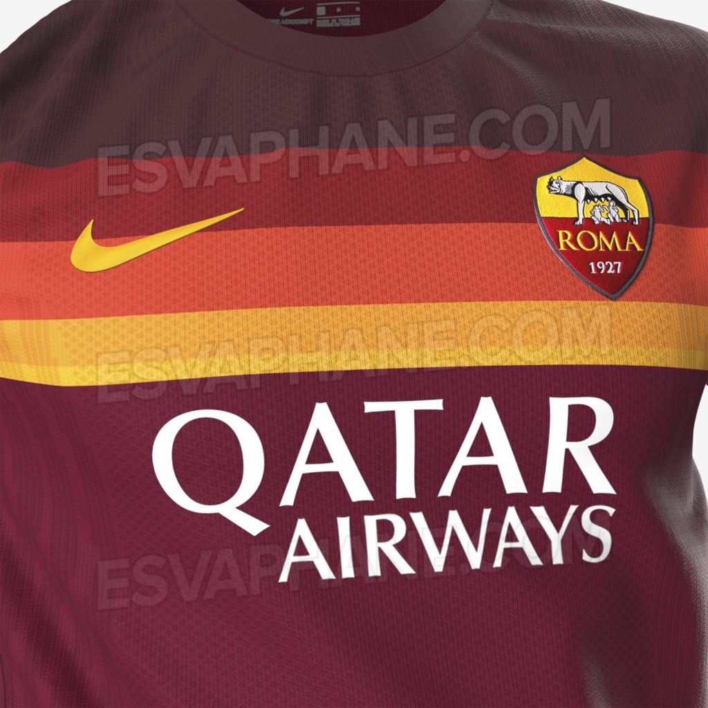 Roma, nuevas imágenes de la próxima camiseta de local