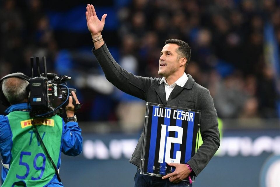 Julio Cesar:»Cuando encajas un gol como el de Totti te molestas»