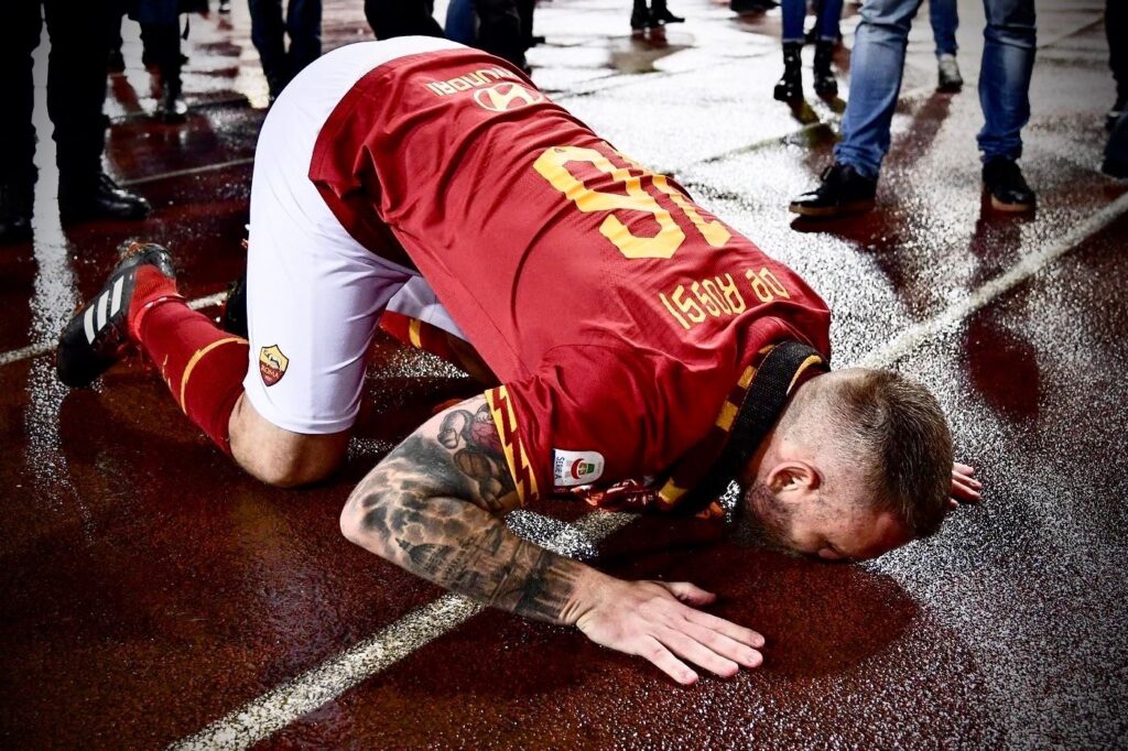 Hace un año a Daniele de Rossi dejaba la Roma