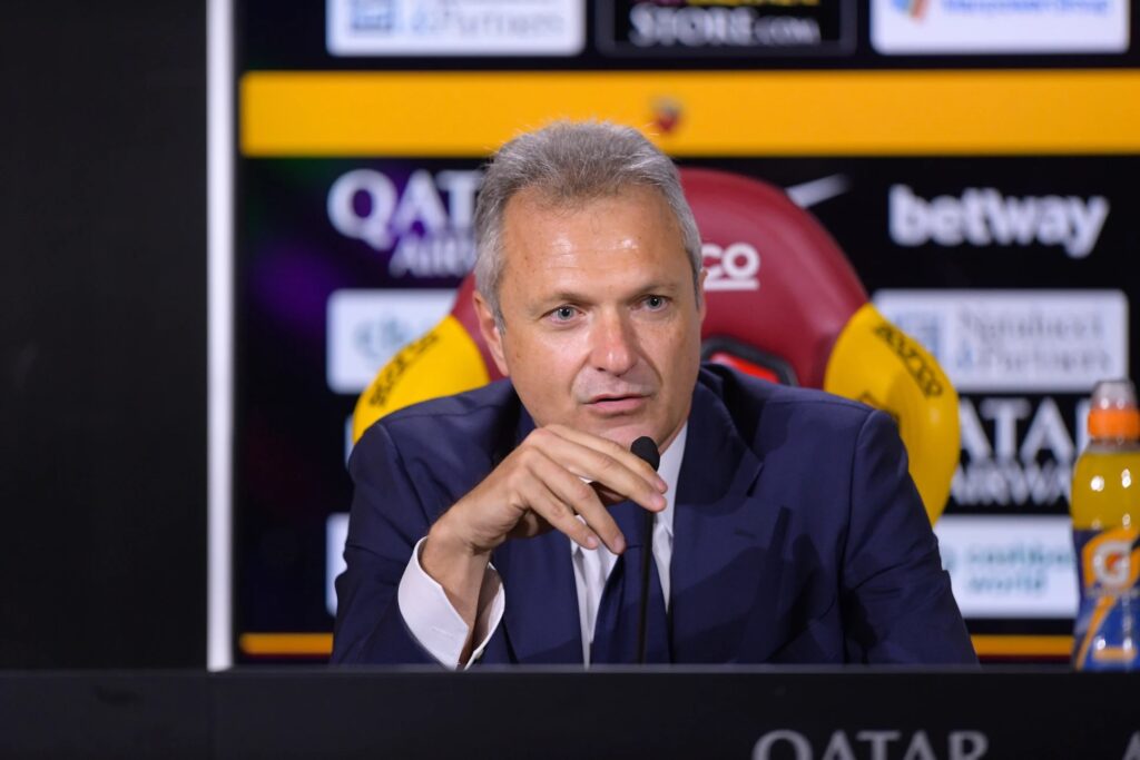 Guido Fienga CEO de la Roma deja el club tras ocho años