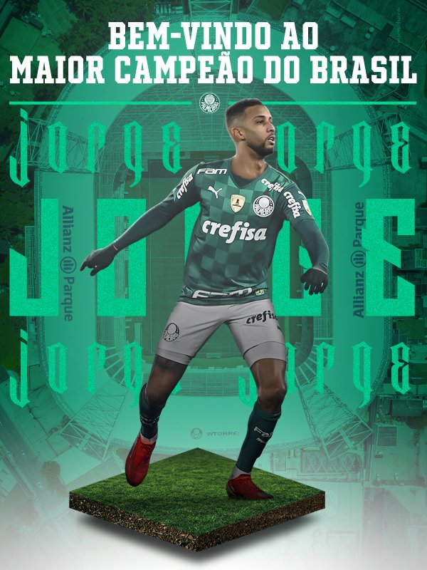 Palmeiras anuncia a Jorge como  sustituto de Matias Viña