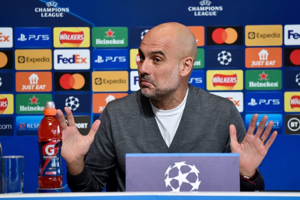 Guardiola:»Ganar la Champions no es cuestión dinero, la Roma gasta mucho y no está en Champions»