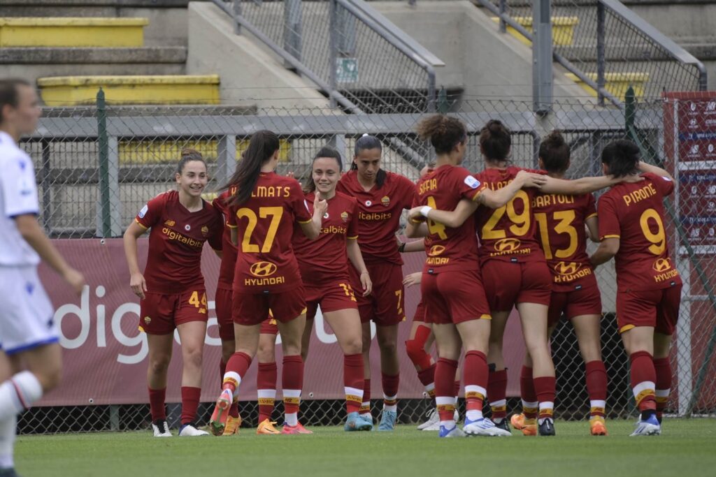 La Roma Femminile se clasifica por primera vez a la Liga de Campeones Femenina