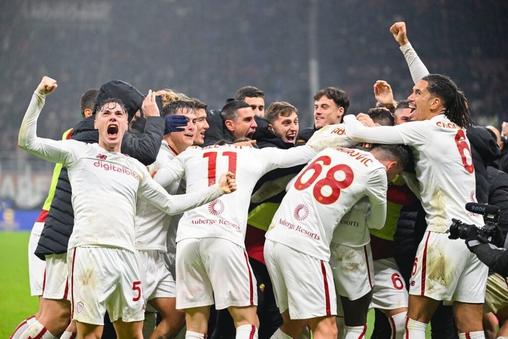 La Roma no pierde en San Siro, Juventus Stadium y Giuseppe Meazza en una misma temporada, por primera vez desde 1992