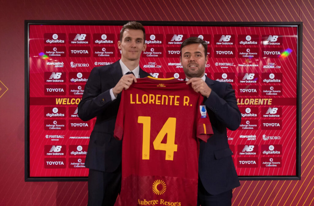 La Roma anuncia el fichaje de Diego Llorente a préstamo hasta el final de la temporada