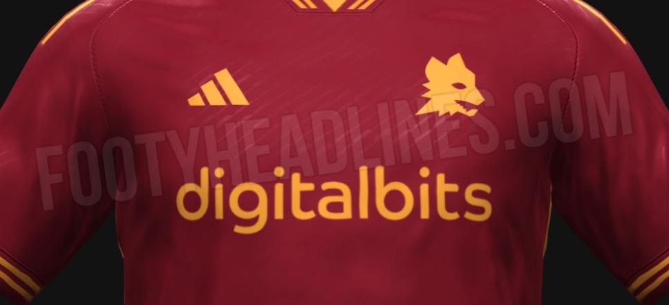 Se filtran las imágenes de lo que pudiera ser la camiseta de la temporada 2023-24 de la diseñada por Adidas - Planeta Roma