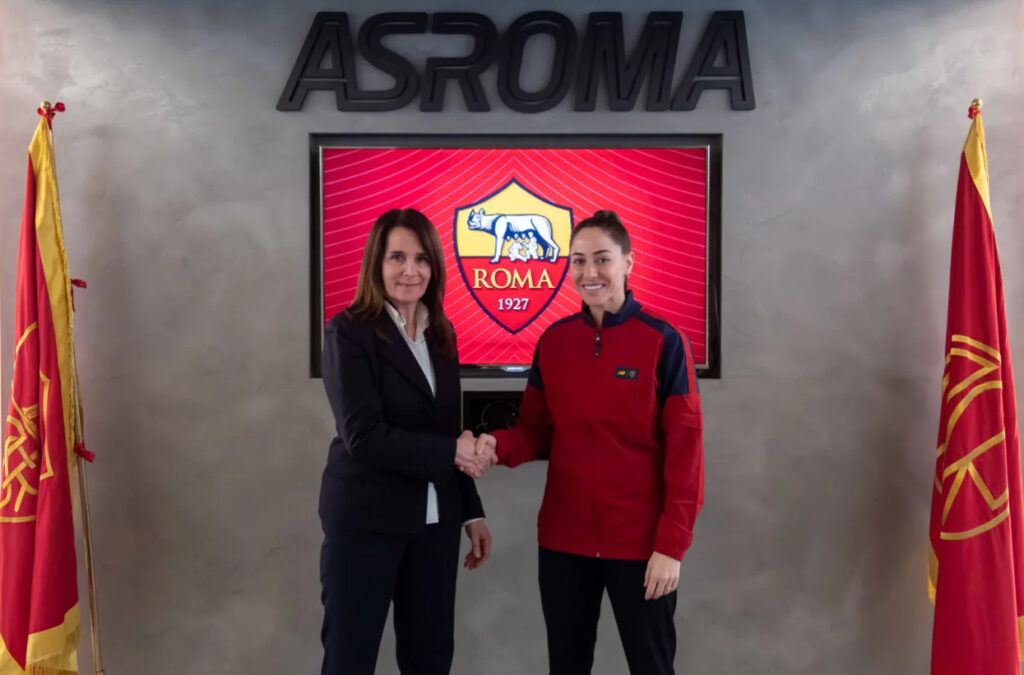 Vicky Losada es nueva jugadora de la Roma: Firma hasta final de temporada