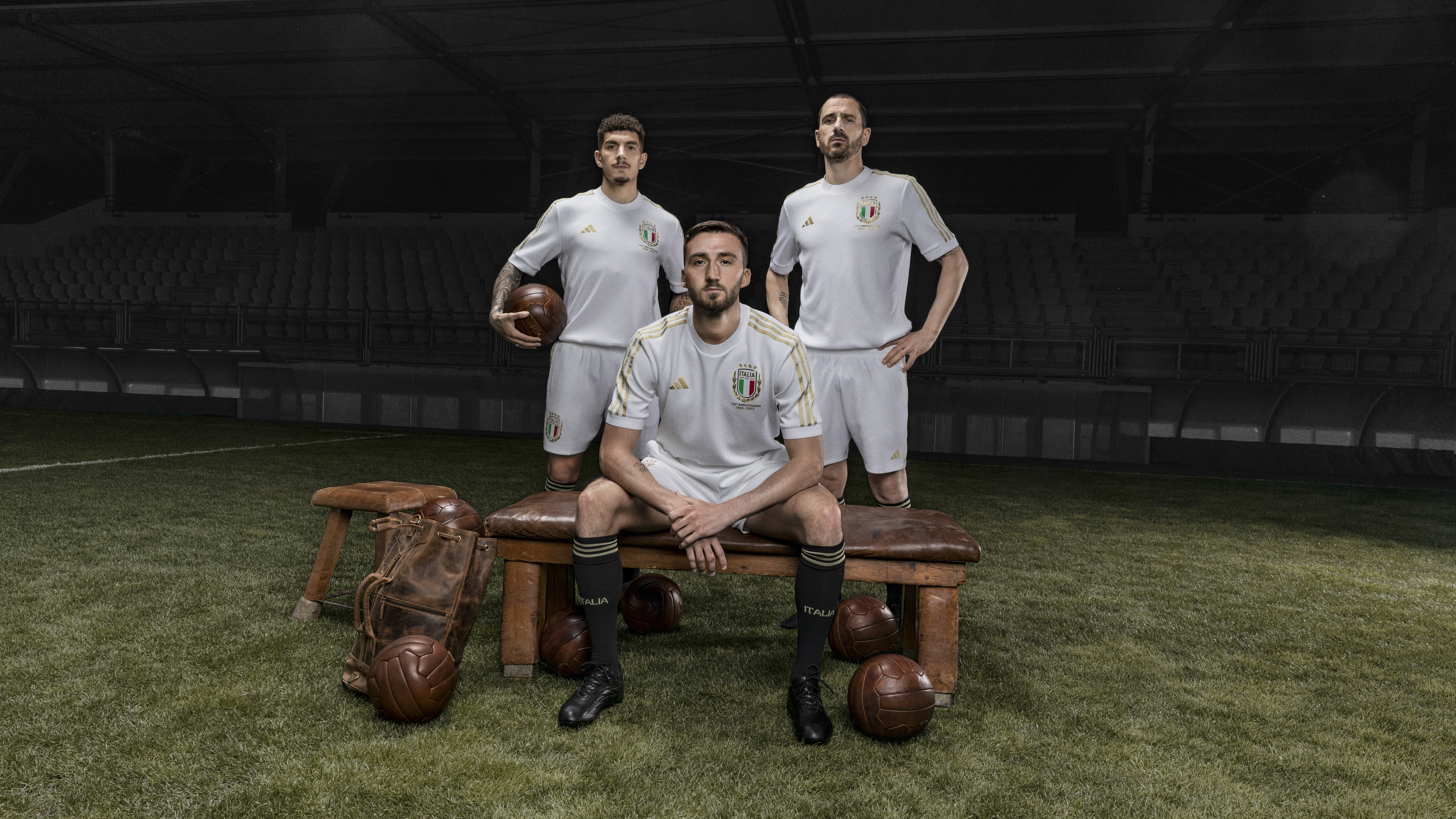 Adidas presenta una indumentaria especial por el 125 aniversario de la historia de la FIGC