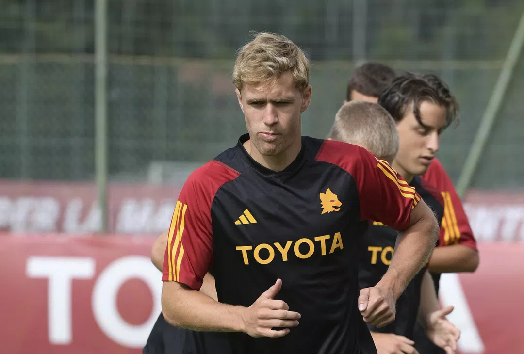 Ola Solbakken, Trigoria | Imagen tomada de la web oficial de la AS Roma