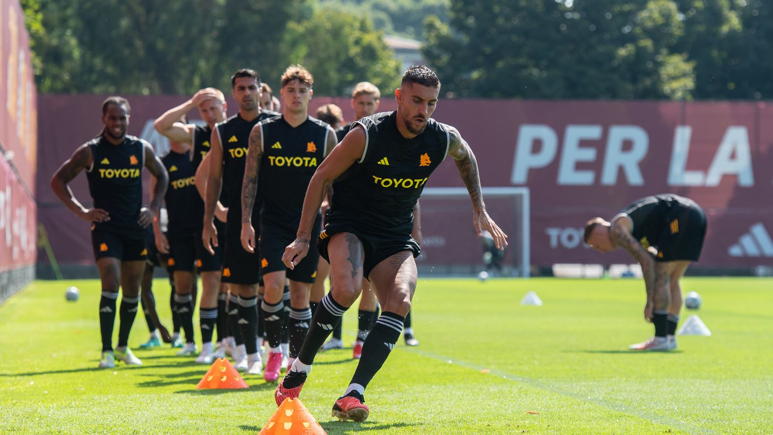 Pellegrini, Trigoria | Imagen tomada de la web oficial de la AS Roma