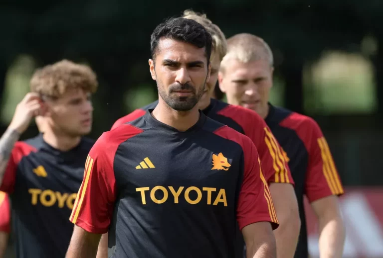 Celik, Trigoria | Imagen tomada de la web oficial de la AS Roma