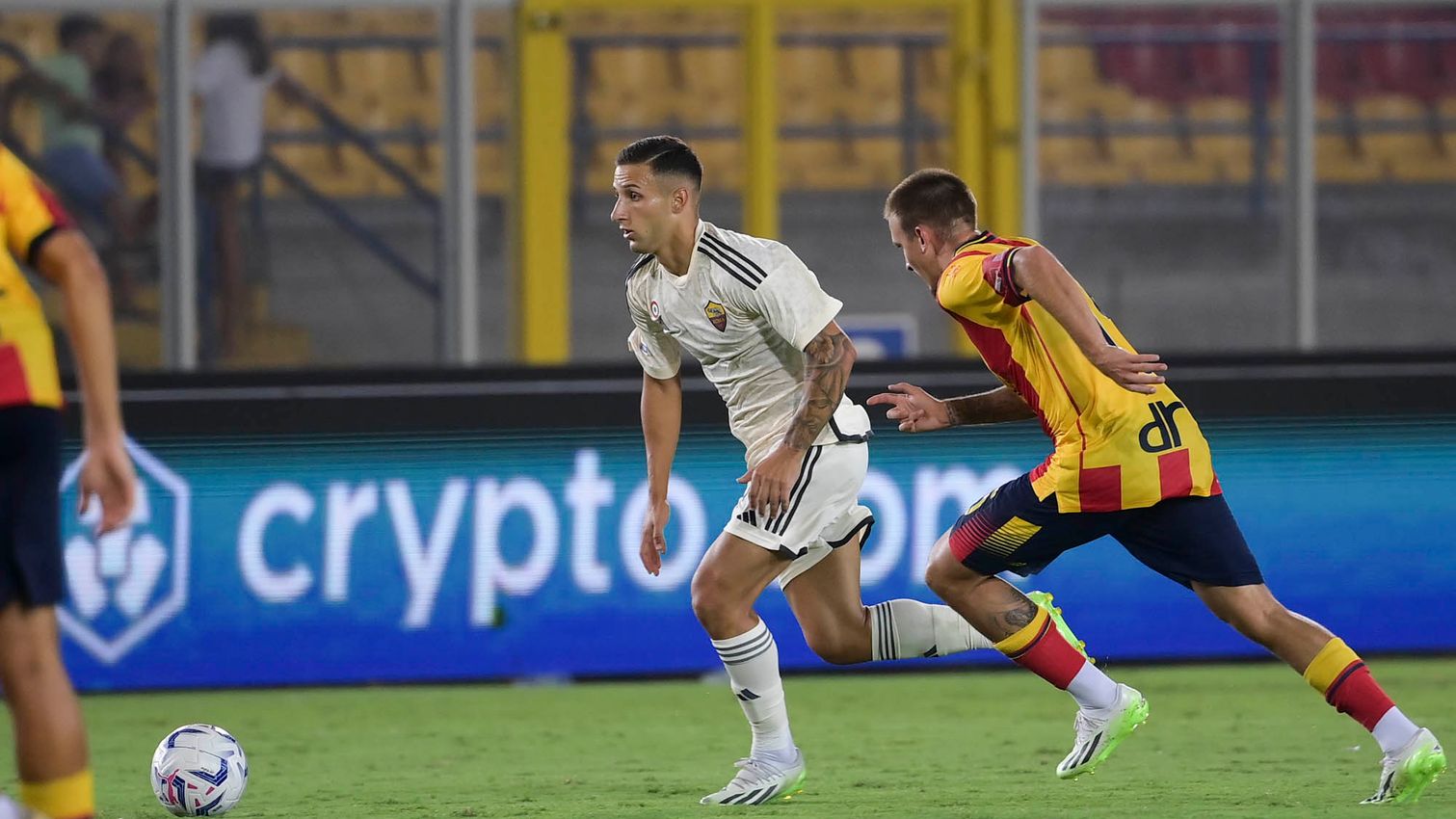 Pagano, Lecce - Roma | Imagen tomada de la web de la AS Roma