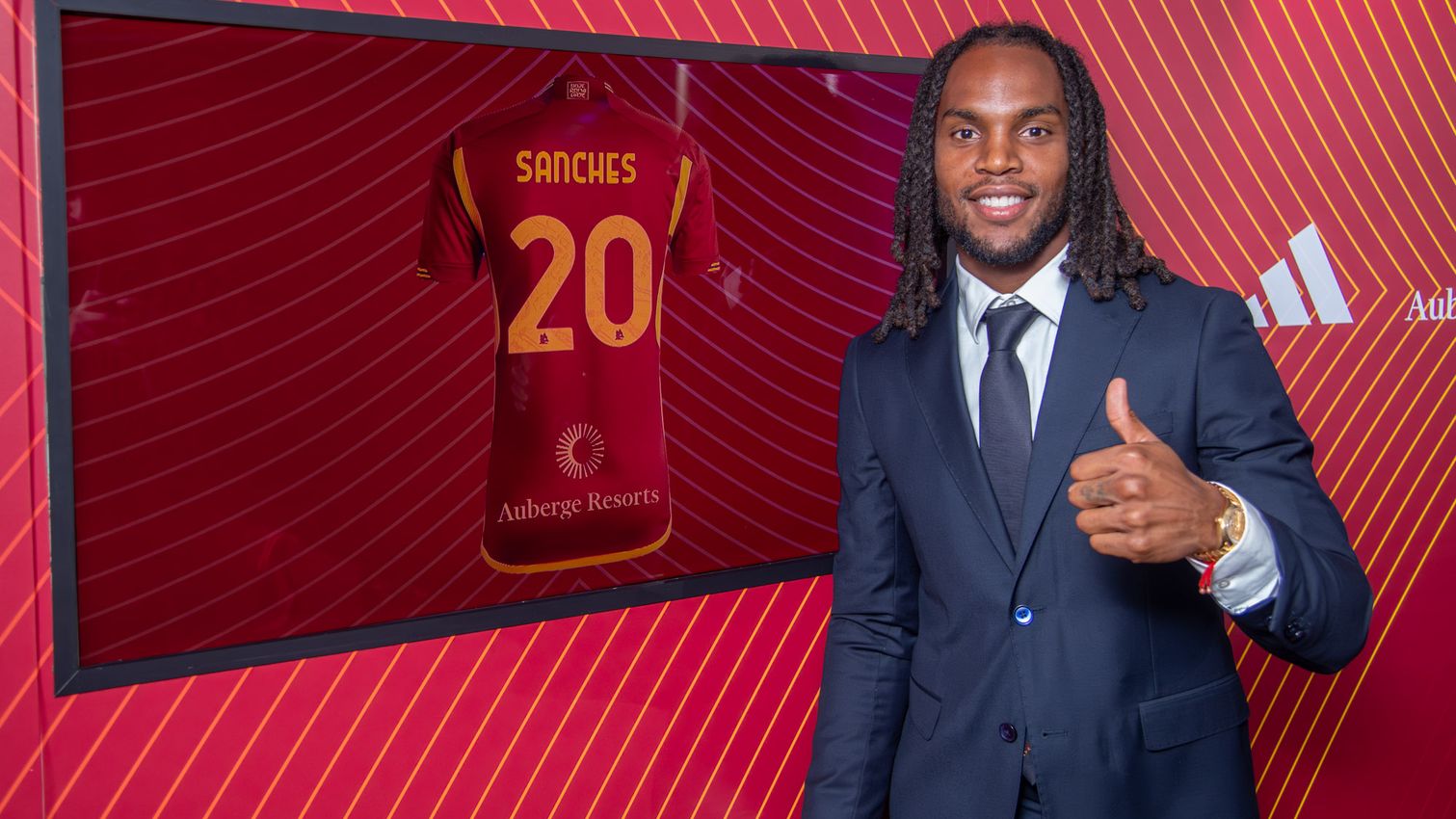 Renato Sanches | Imagen tomada de la web oficial de la AS Roma