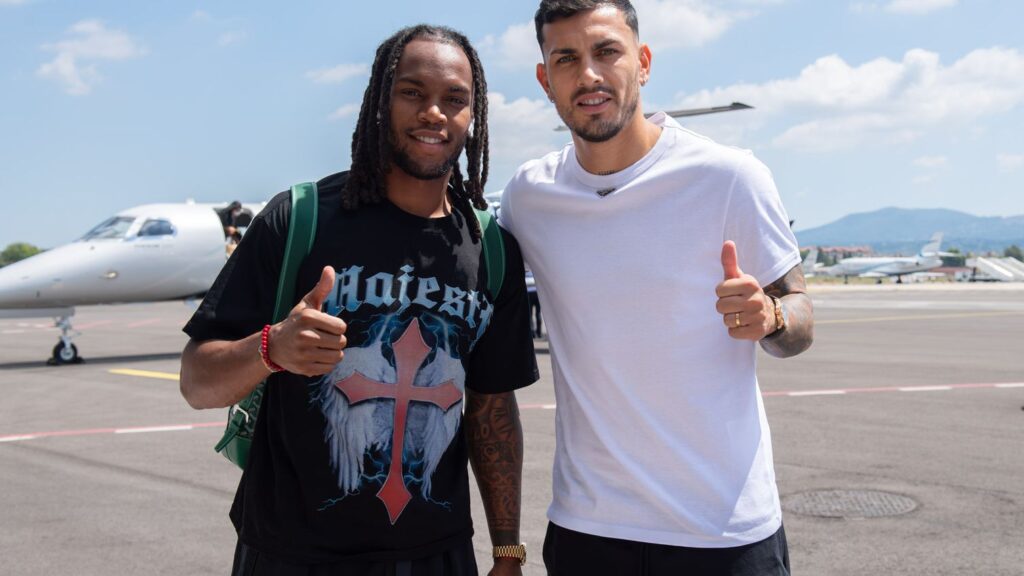 Leandro Paredes - Renato Sanches, Ciampino | Imagen tomada de la web oficial de la AS Roma