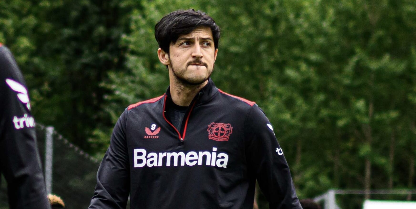 Azmoun | Imagen tomada de la web oficial del Leverkusen