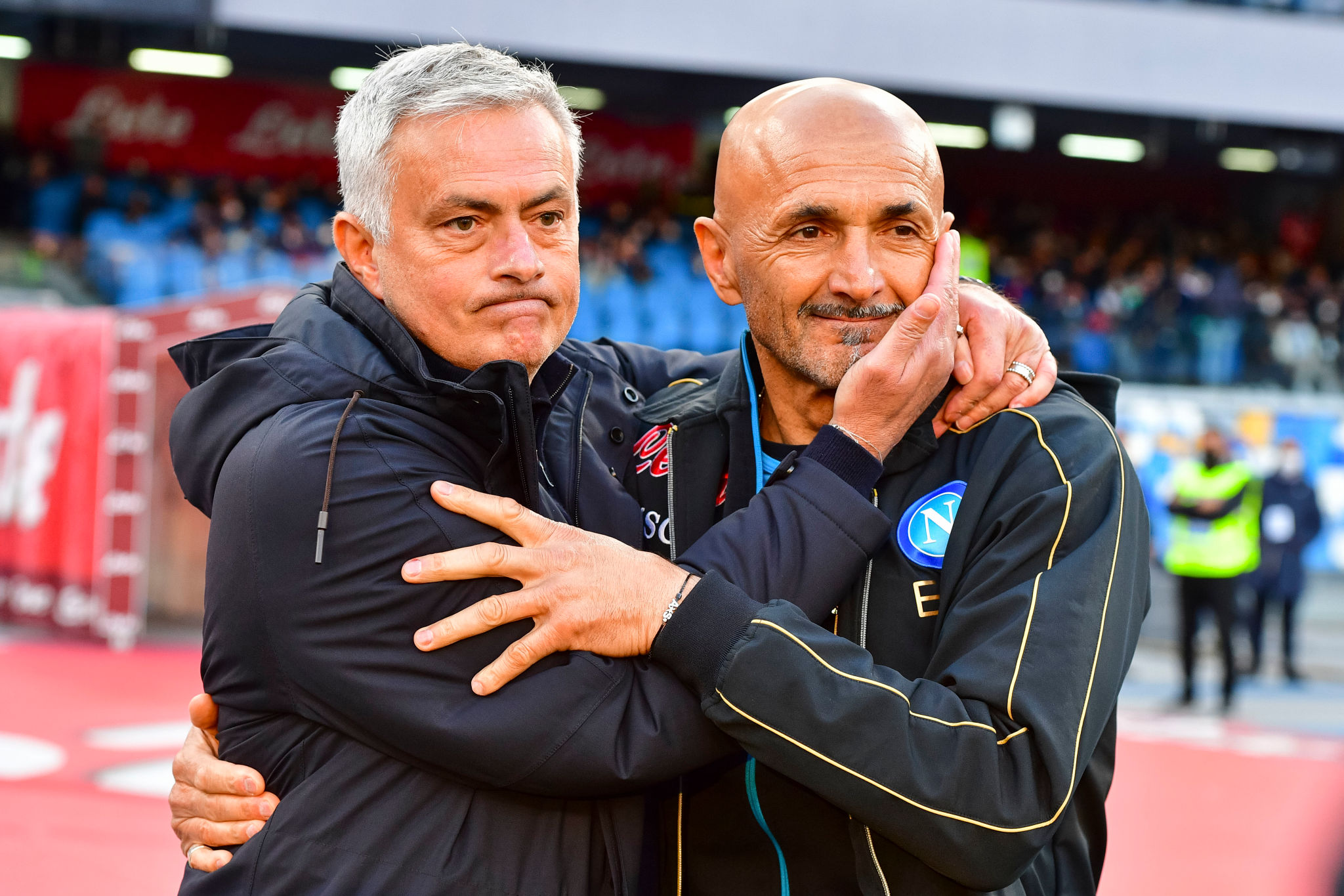 Mourinho - Spalletti, Napoli - Roma | Imagen tomada de la web oficial de la AS Roma
