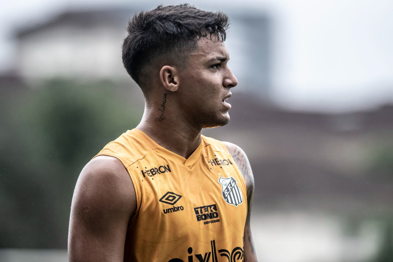 Marcos Leonardo | Imagen tomada de la web oficial de Santos
