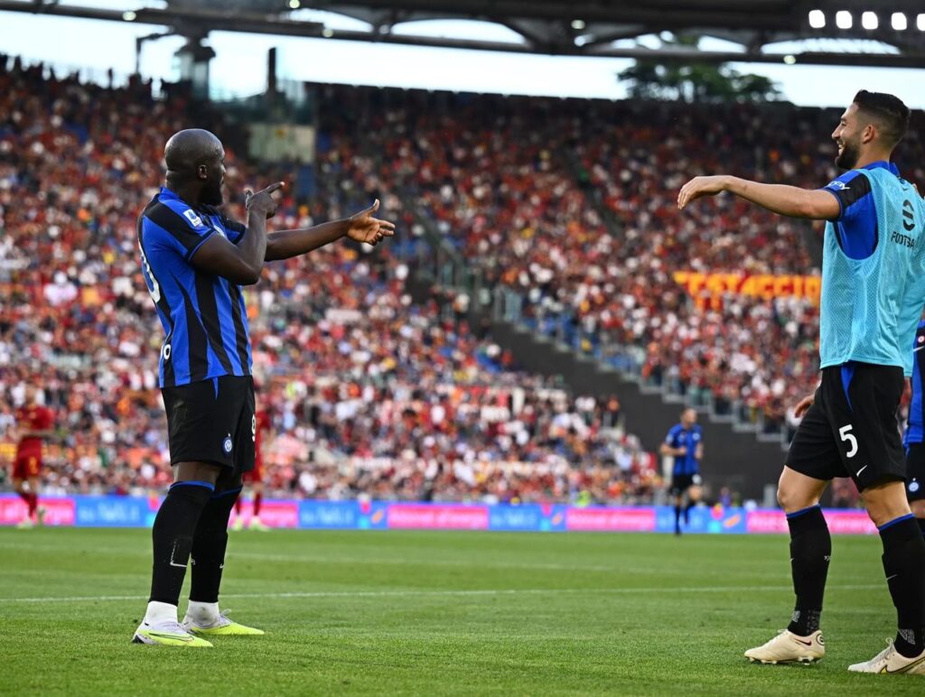 Romelu Lukaku, Roma - Inter | Imagen tomada de la web oficial del Inter