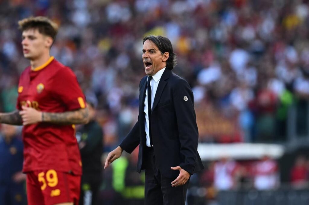 Simone Inzaghi, Roma - Inter | Imagen tomada de la web oficial del Inter
