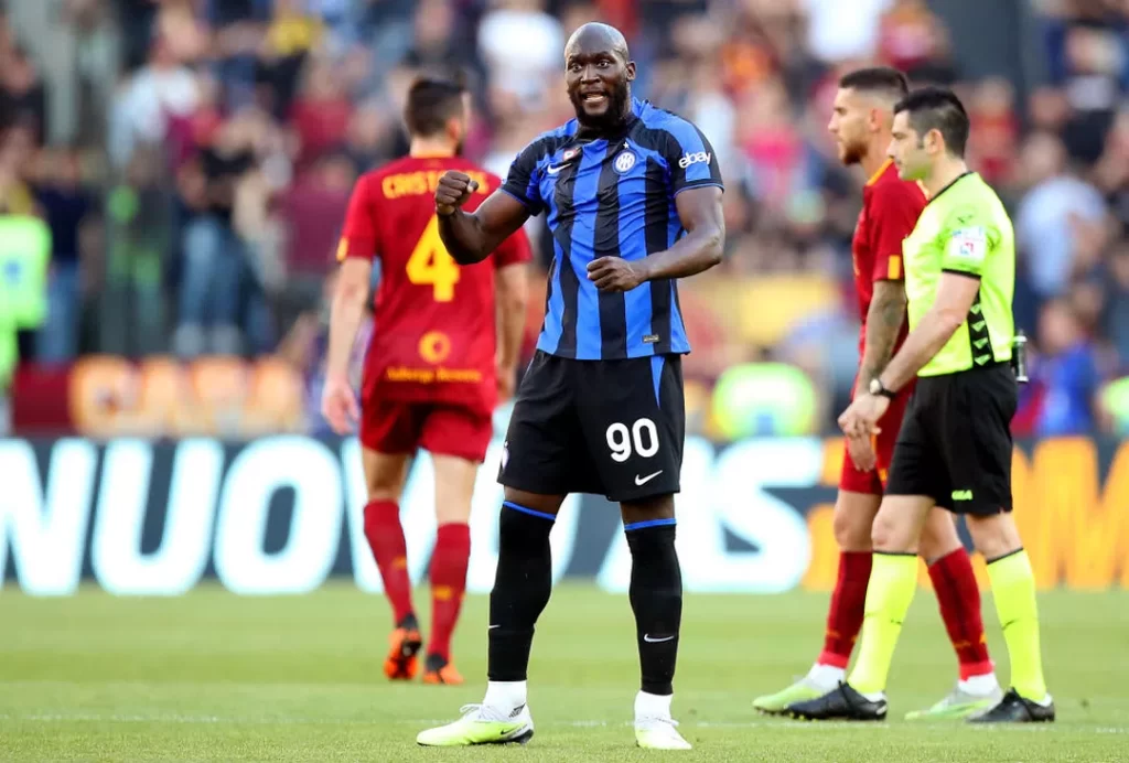 Lukaku, Roma - Inter | Imagen tomada de la web oficial del Inter