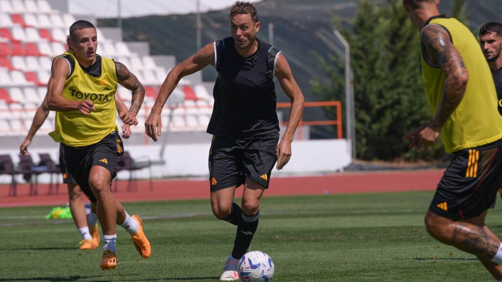 Nemanja Matic | Foto tomada de la web de la AS Roma