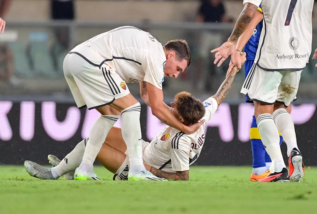 Zalewski, Verona - Roma | Imagen tomada de la web oficial de la AS Roma