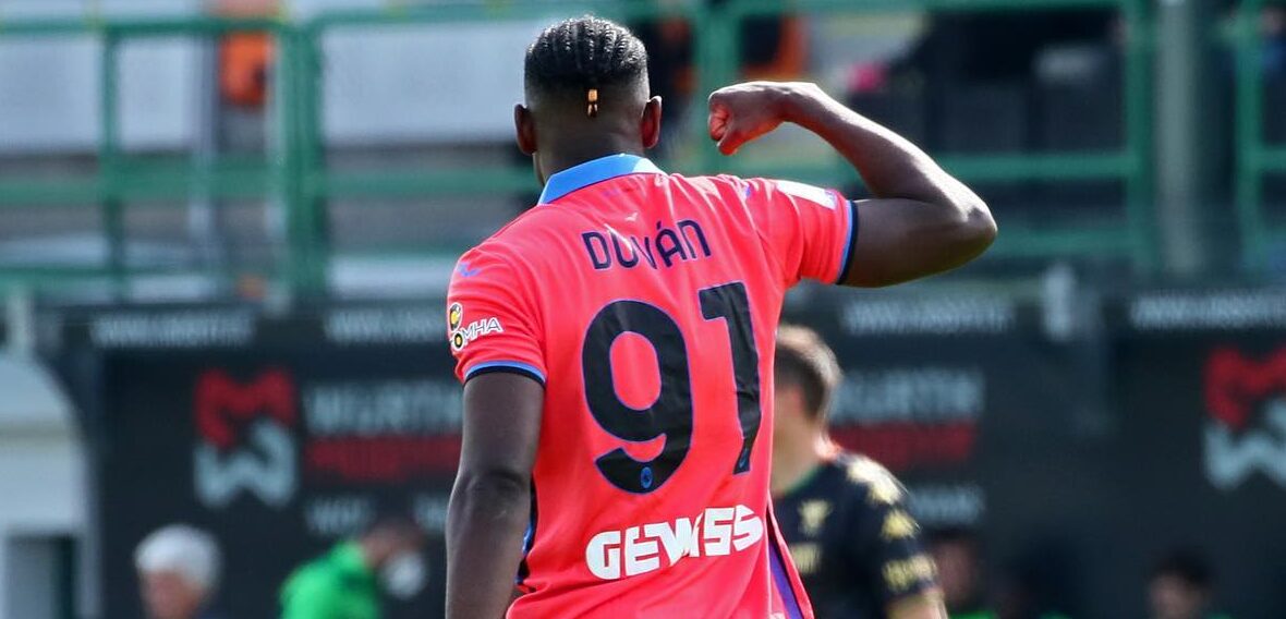 Duván Zapata, Atalanta | Imagen tomada de la cuenta oficial de Instagram de Duván Zapata