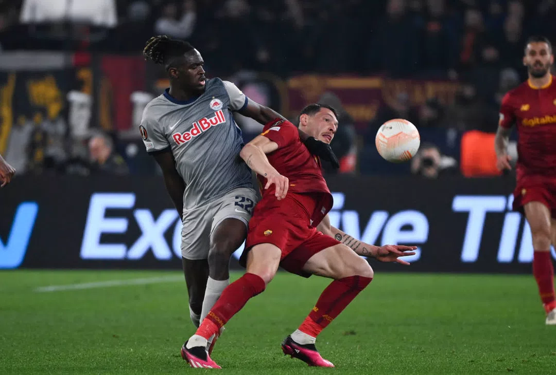 Oumar Solet Roma - Salzburgo | Imagen AS Roma web