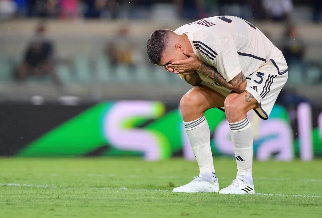 Mancini, Verona - Roma | Imagen tomada de la web oficial de la AS Roma