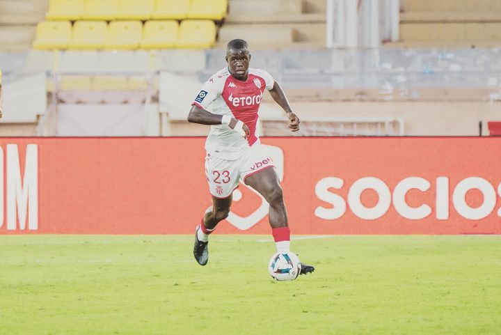 Malang Sarr, Monaco | Imagen tomada de la cuenta de instagram oficial de Malang Sarr