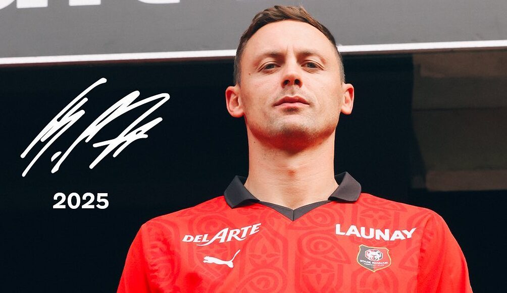 Nemanja Matic - Stade Rennais Fc | Imagen tomada de la cuenta de instagram del Stade Rennais Fc