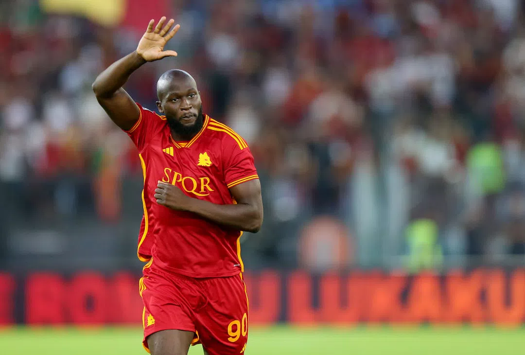 Lukaku, Roma - Milan | Imagen tomada de la web oficial de la AS Roma
