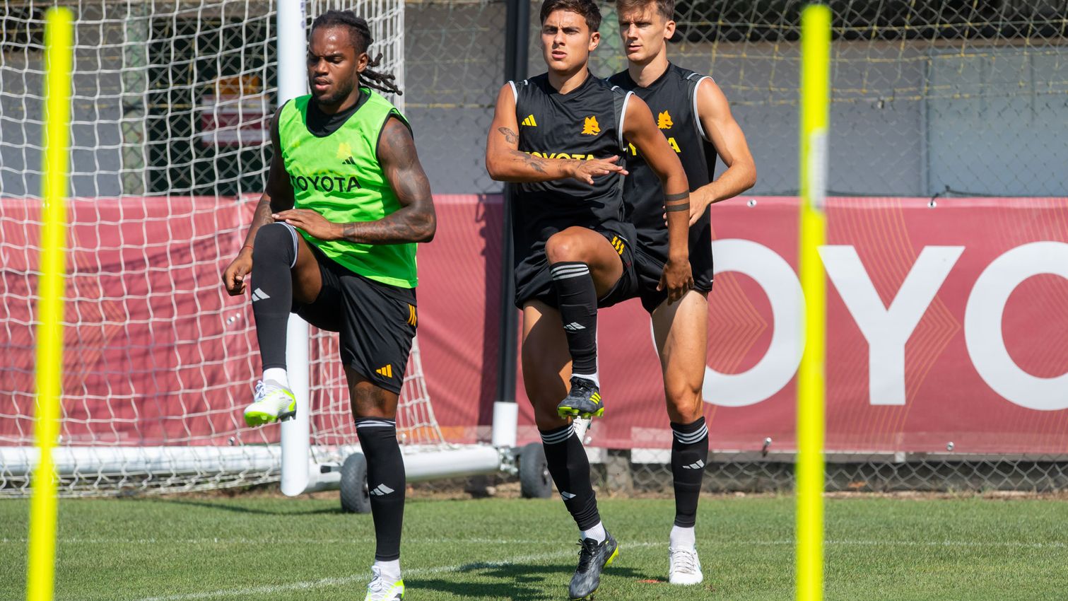 Renato Sanches - Dybala, Trigoria. | Imagen tomada de la web oficial de la AS Roma