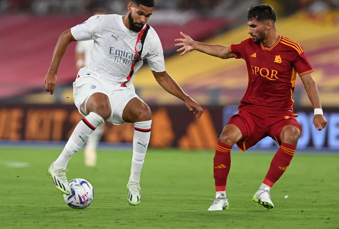 Aouar, Roma - Milan | Imagen tomada de la web oficial de la AS Roma