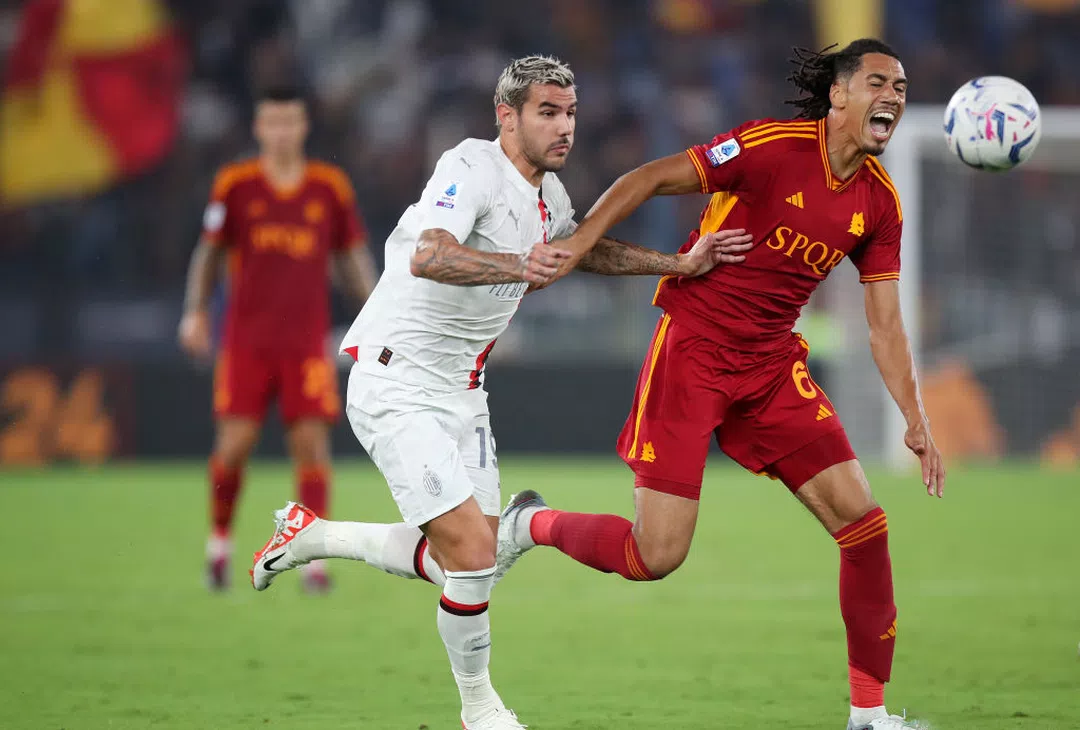 Smalling, Roma - Milan | Imagen tomada de la web oficial de la AS Roma