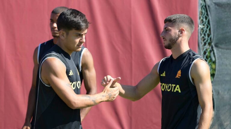 Paulo Dybala, Trigoria | Imagen tomada de la web oficial de la AS Roma