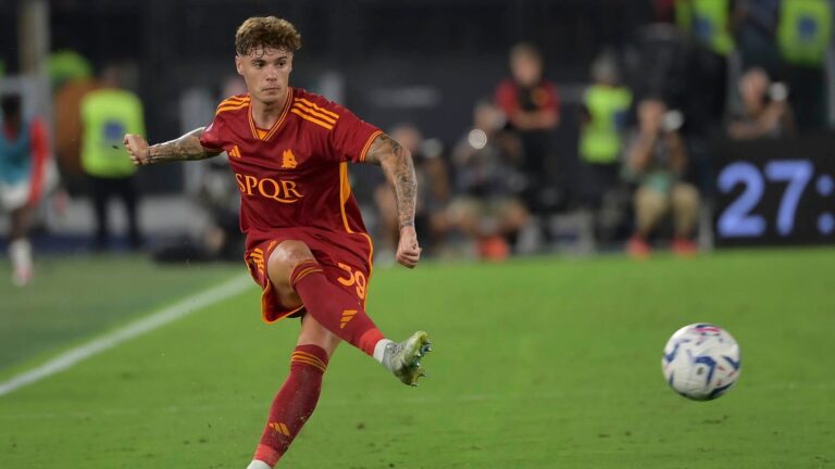 Zalewski, Roma - Milan | Imagen tomada de la web oficial de la AS Roma