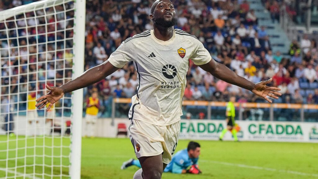 Lukaku imperial con la Roma; impacto a lo Batistuta