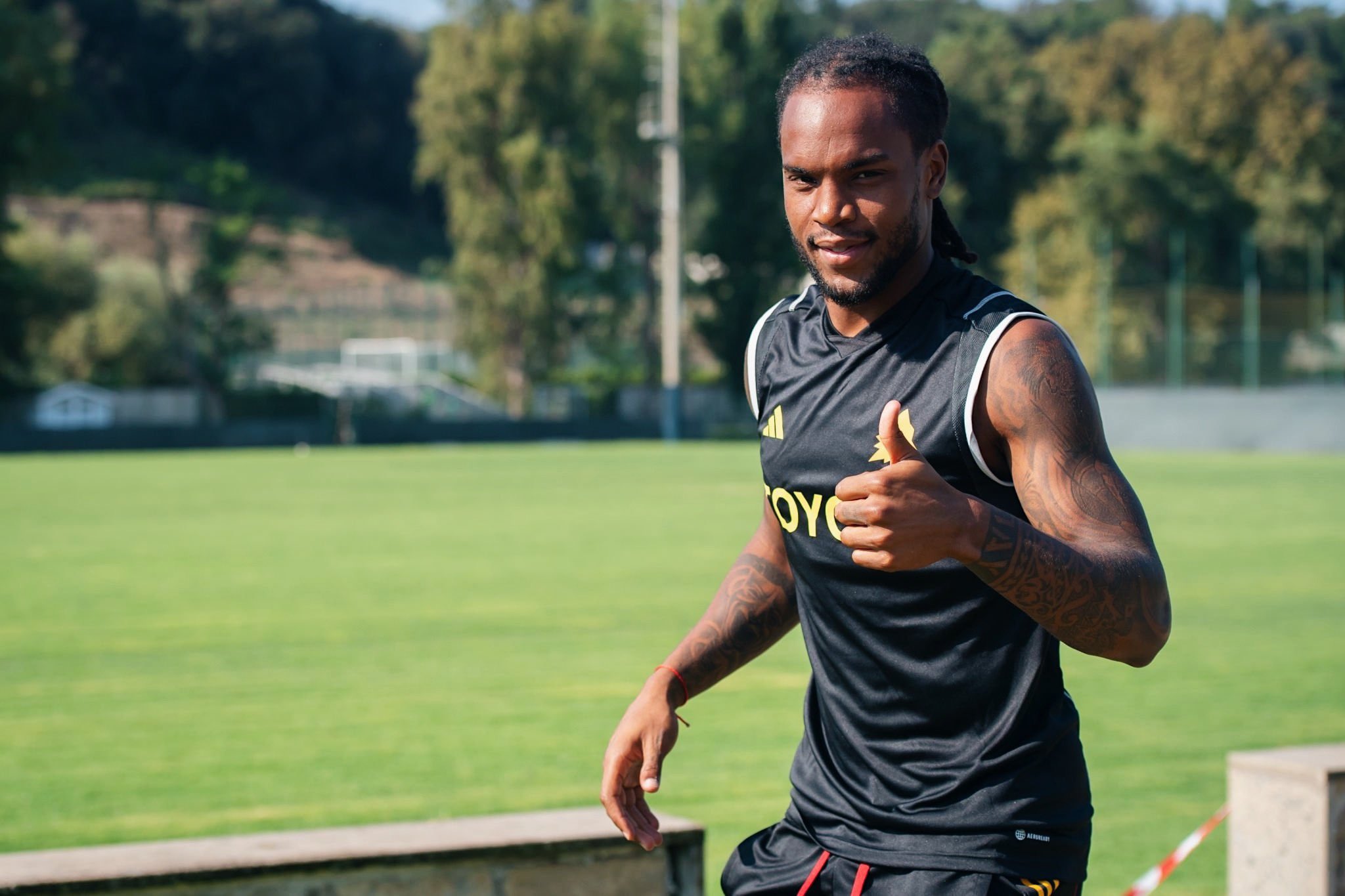 Renato Sanches, Trigoria | Imagen tomada de la web oficial de la AS Roma