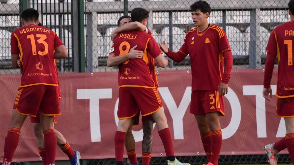 Con un gol de Pisilli la Roma supera al Cesena en la Coppa Italia Primavera para avanzar a cuartos de final