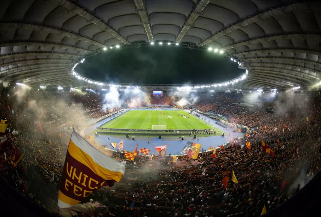 La Roma es el cuarto equipo en cuanto a ingresos por conceptos de ventas de entradas para el estadio en la Serie A