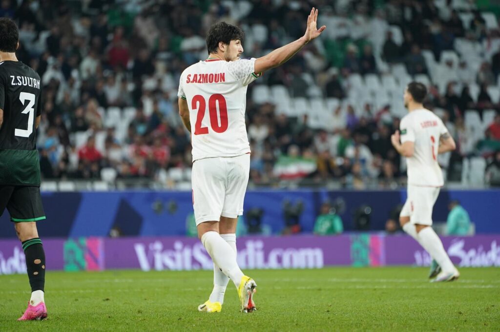 El tempranero gol de Azmoun no fue suficiente; Iran cae eliminada en las semifinales de la Copa de Asia