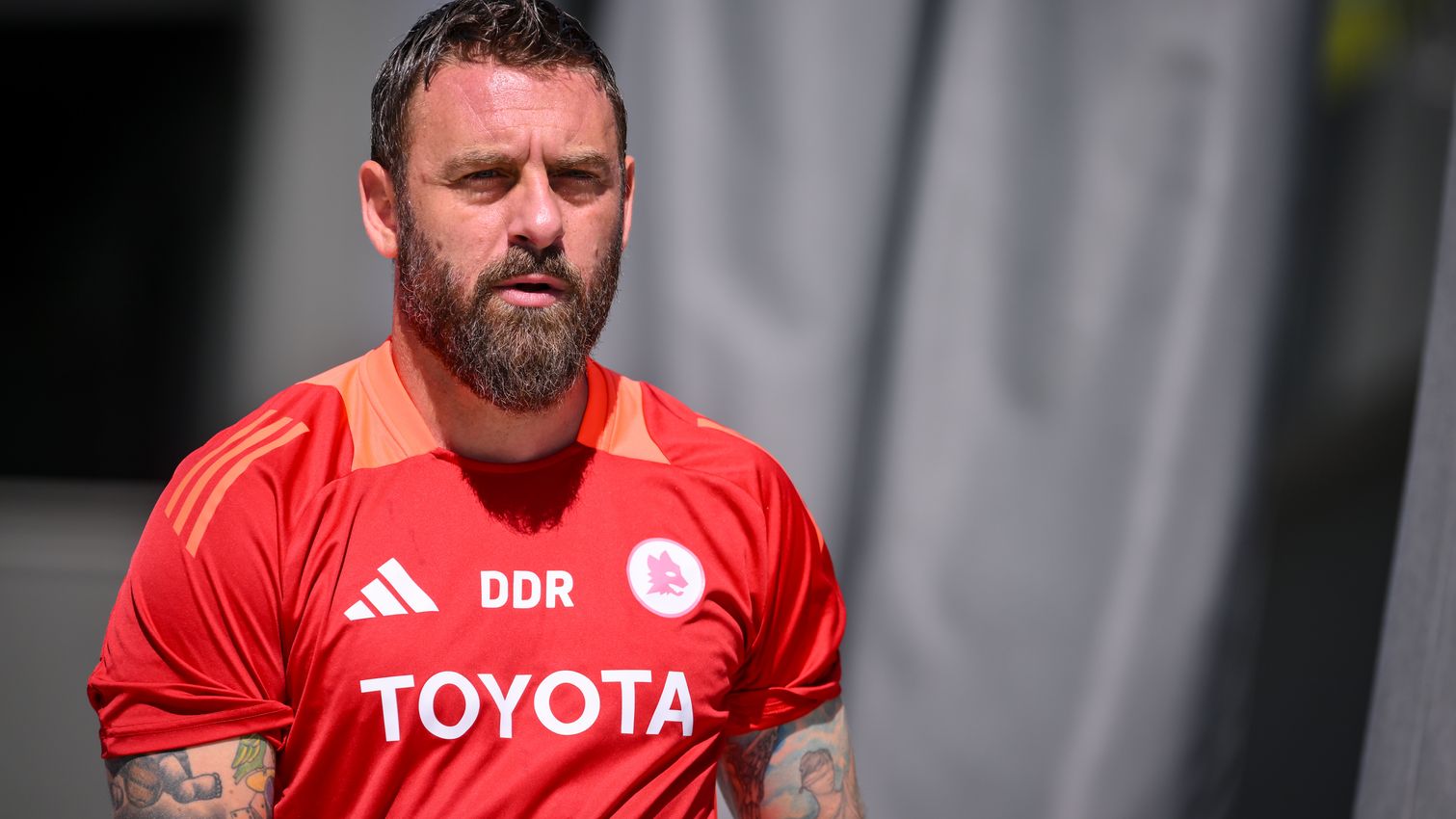 Daniele De Rossi, entrenamiento AS Roma