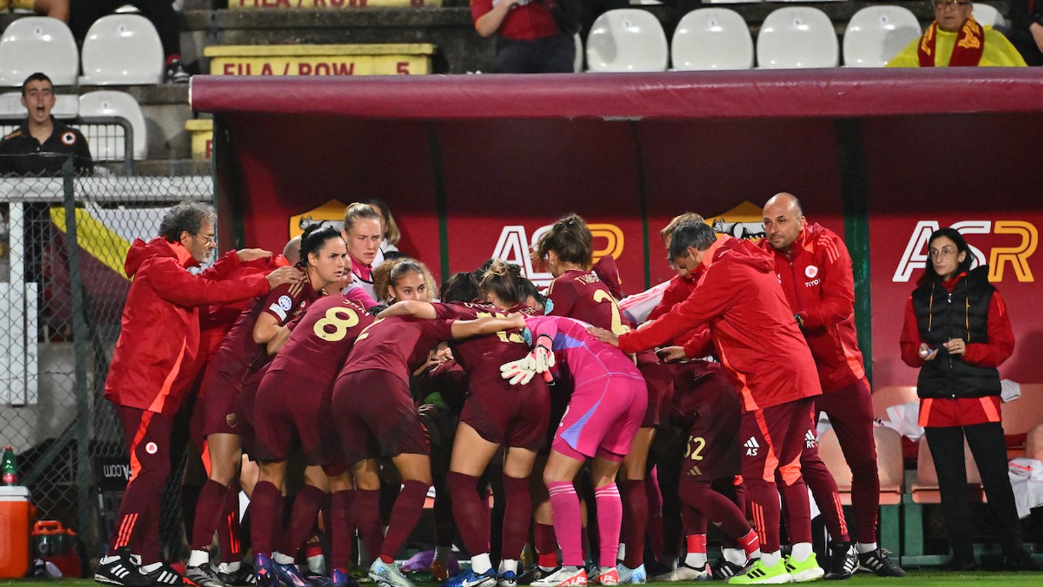 Roma Femminile begins its path in the Women’s Champions League with a victory against Wolfsburg