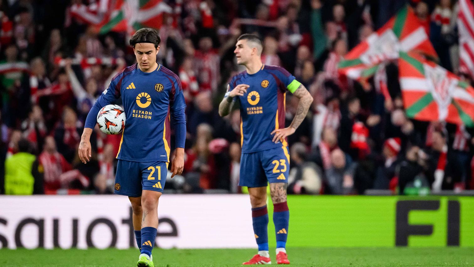 Gianluca Mancini, tomada de la web oficial de la Roma