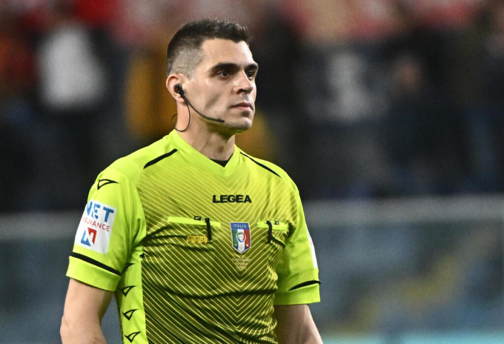 Simone Sozza será el encargado de pitar el delicado Atalanta-Roma de la 36ª jornada de la Serie A; Abisso en el VAR