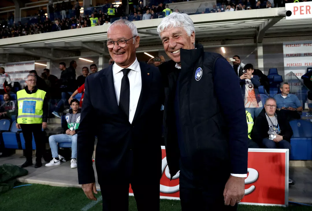 Ranieri - Gasperini, Atalanta vs Roma