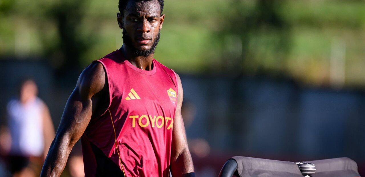 N’Dicka, jugador de la Roma