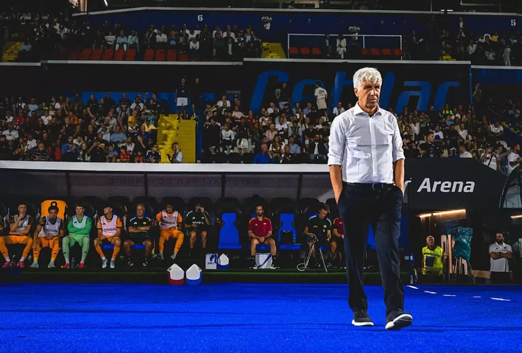 Gasperini, Pisa vs Roma por Serie A